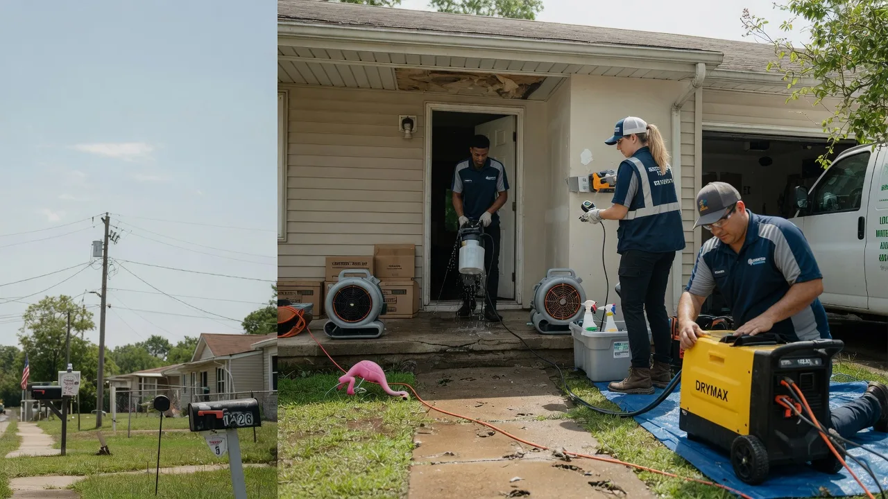 Storm Damage Water Removal in Cameron, OK near me